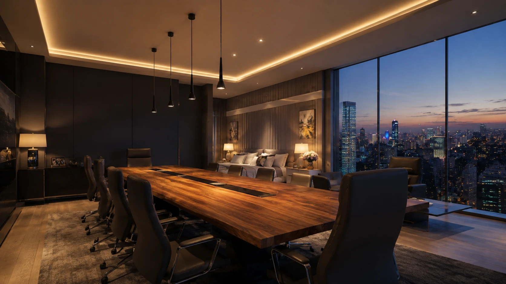 Espacio corporativo contemporáneo diseñado por Espacio Integral